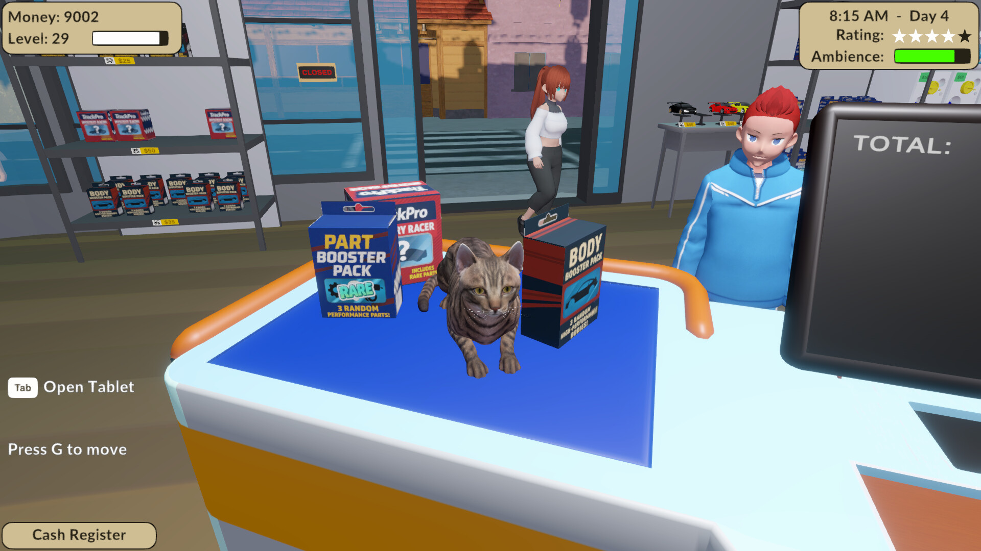 Pocket Racer Shop Sim screenshot #4