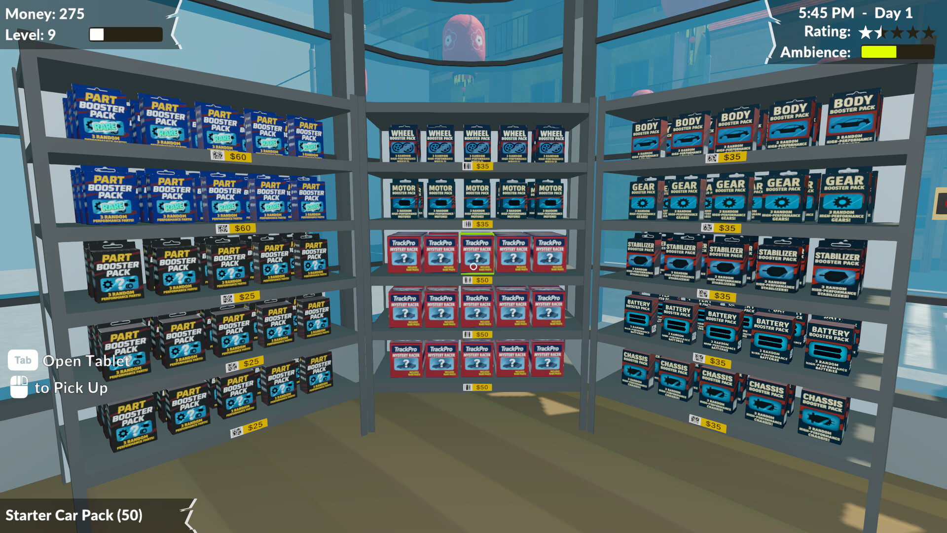 Pocket Racer Shop Sim screenshot #8