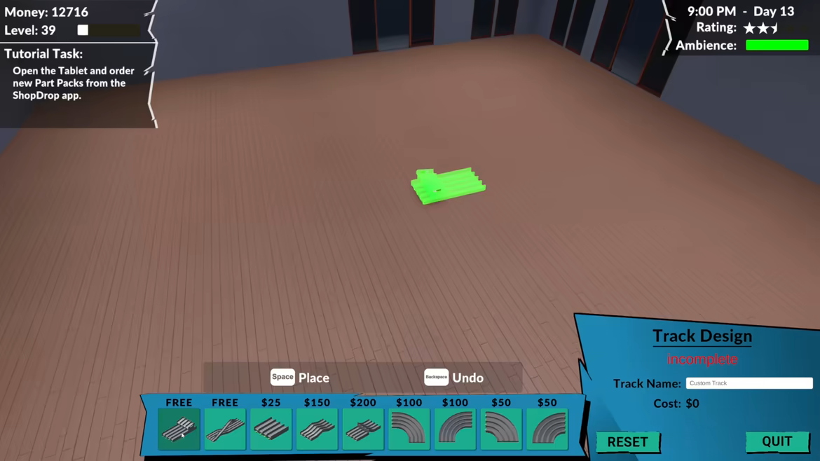 Pocket Racer Shop Sim video 6