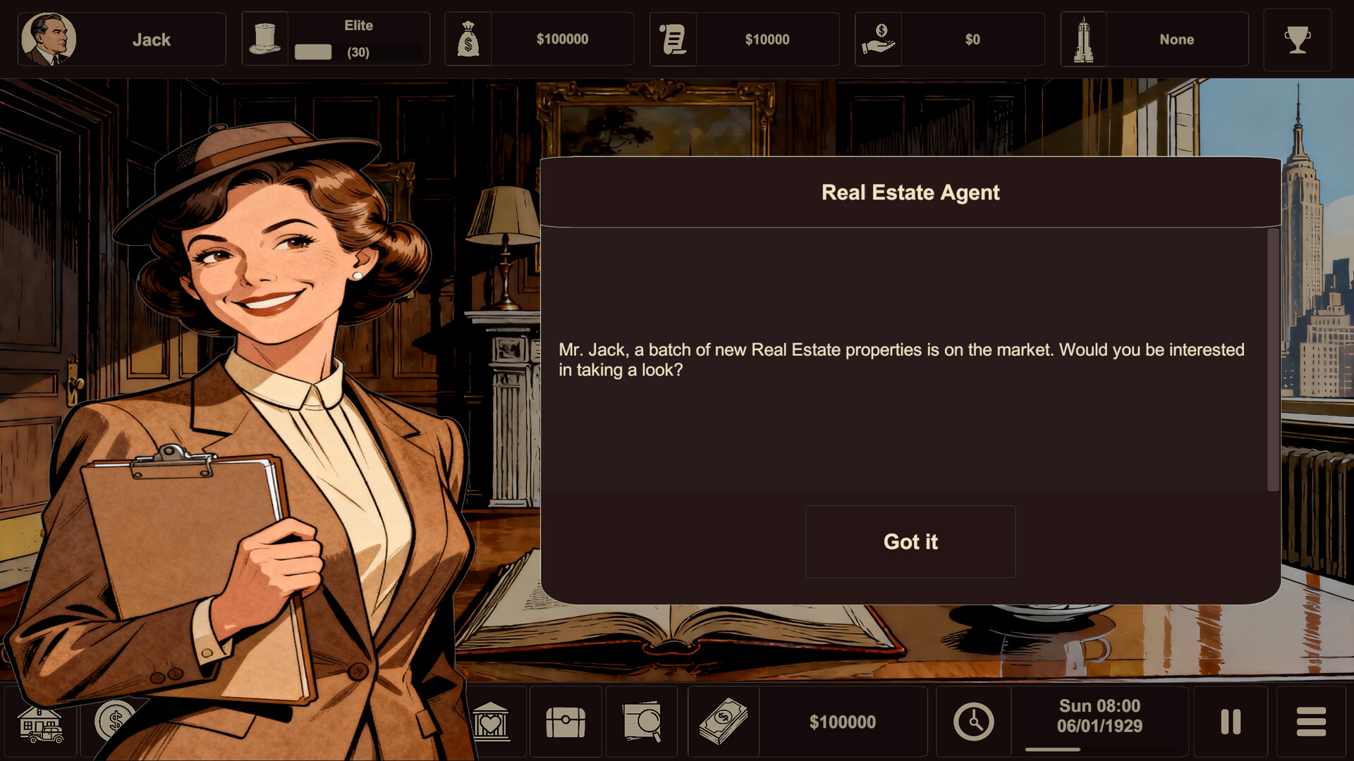 Wall Street 1929 screenshot 5