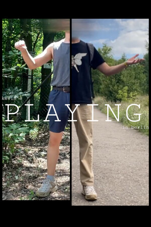 kevin's PLAYING in berlin cover art