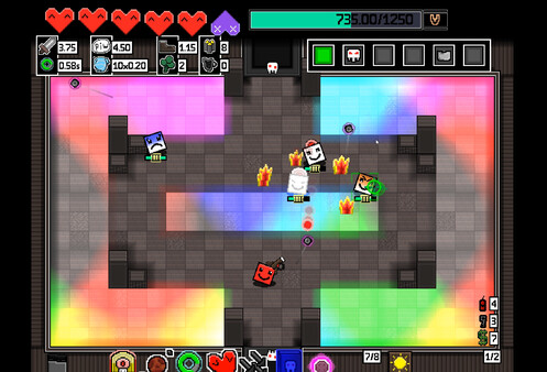 Скриншот из The Cubiw Dungeon