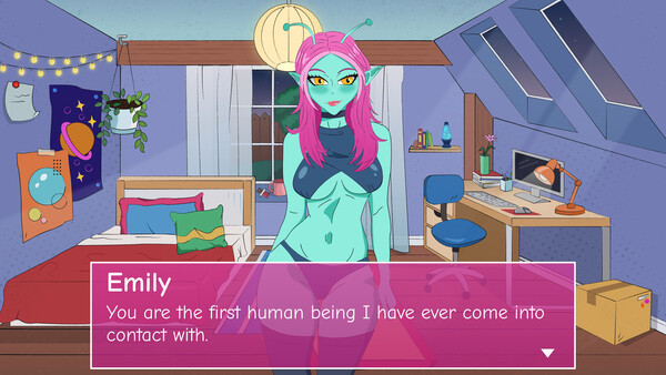 Скриншот из YOUR ALIEN ROOMMATE EMILY