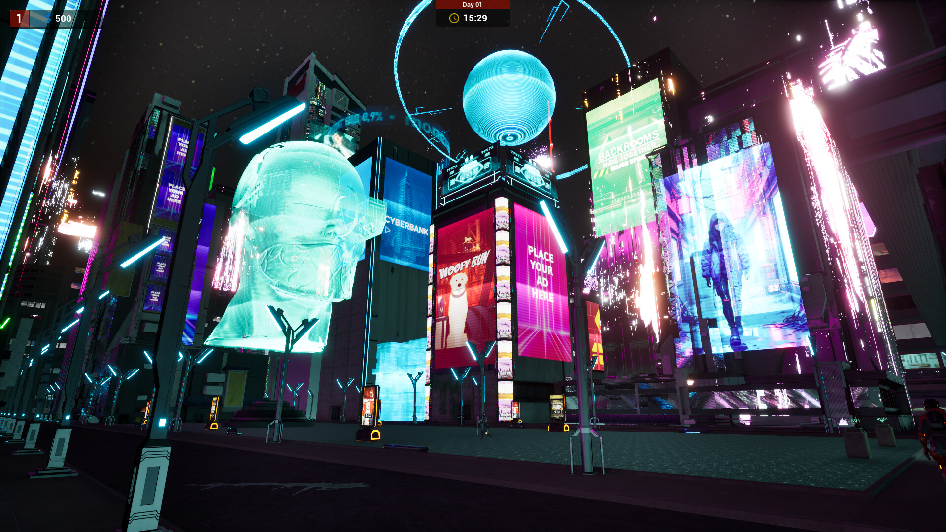 Cyberpunk Store Simulator screenshot #2