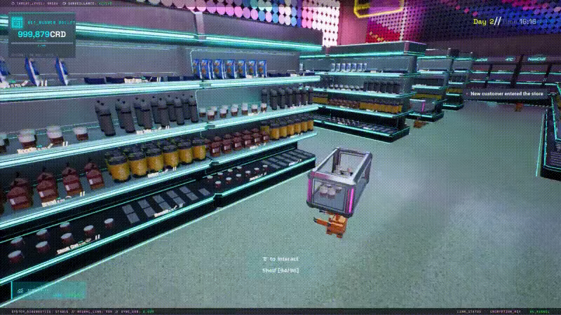 赛博朋克商店模拟器/Cyberpunk Store Simulator Build.25165855 免安装中文版