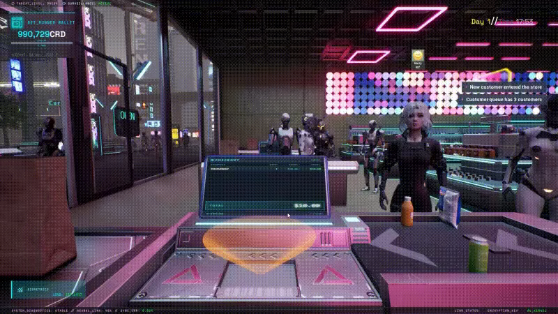 赛博朋克商店模拟器/Cyberpunk Store Simulator Build.25165855 免安装中文版