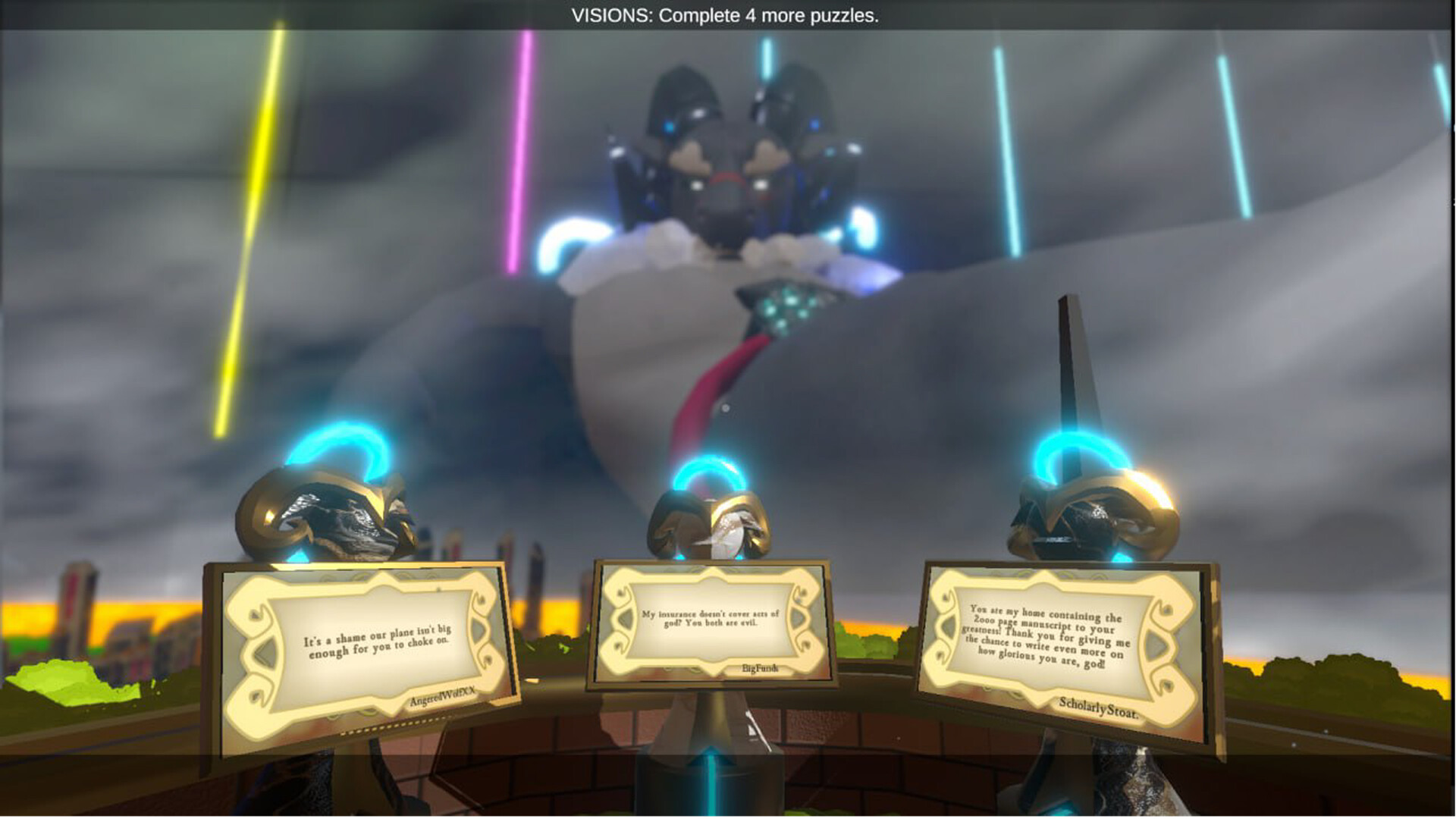 Cryptid Grove's GodSend screenshot 1