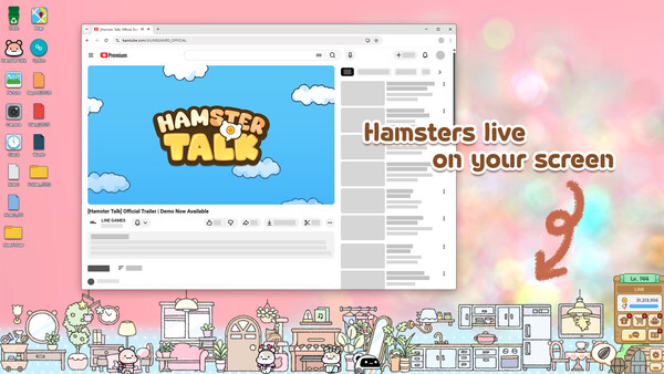 Скриншот 1 из игры Hamster Talk