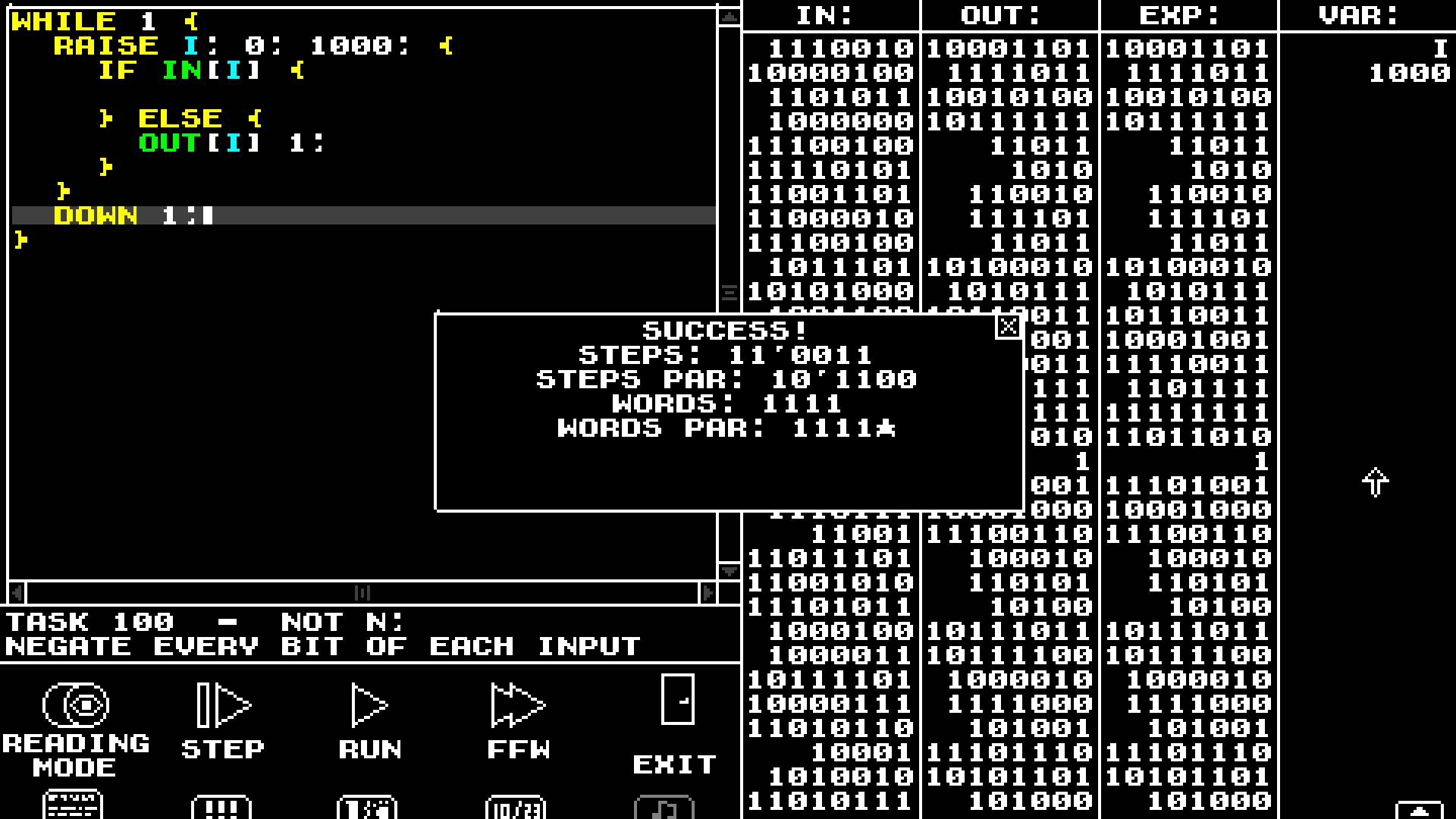 #3. 1000-BIT (Steam) De: 89o