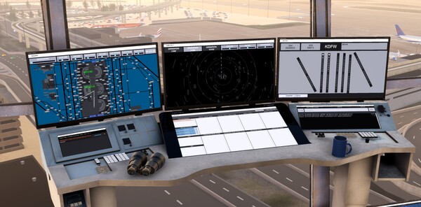Tower! Simulator 3 - KDFW Airport