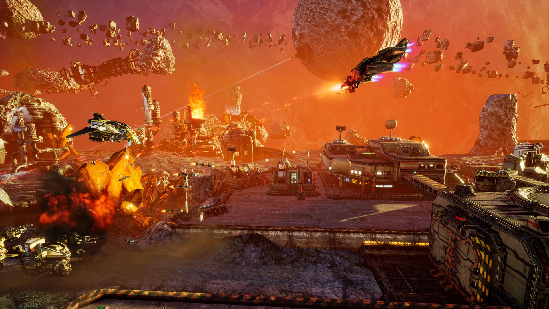 Red Siren: Space Defense screenshot #1