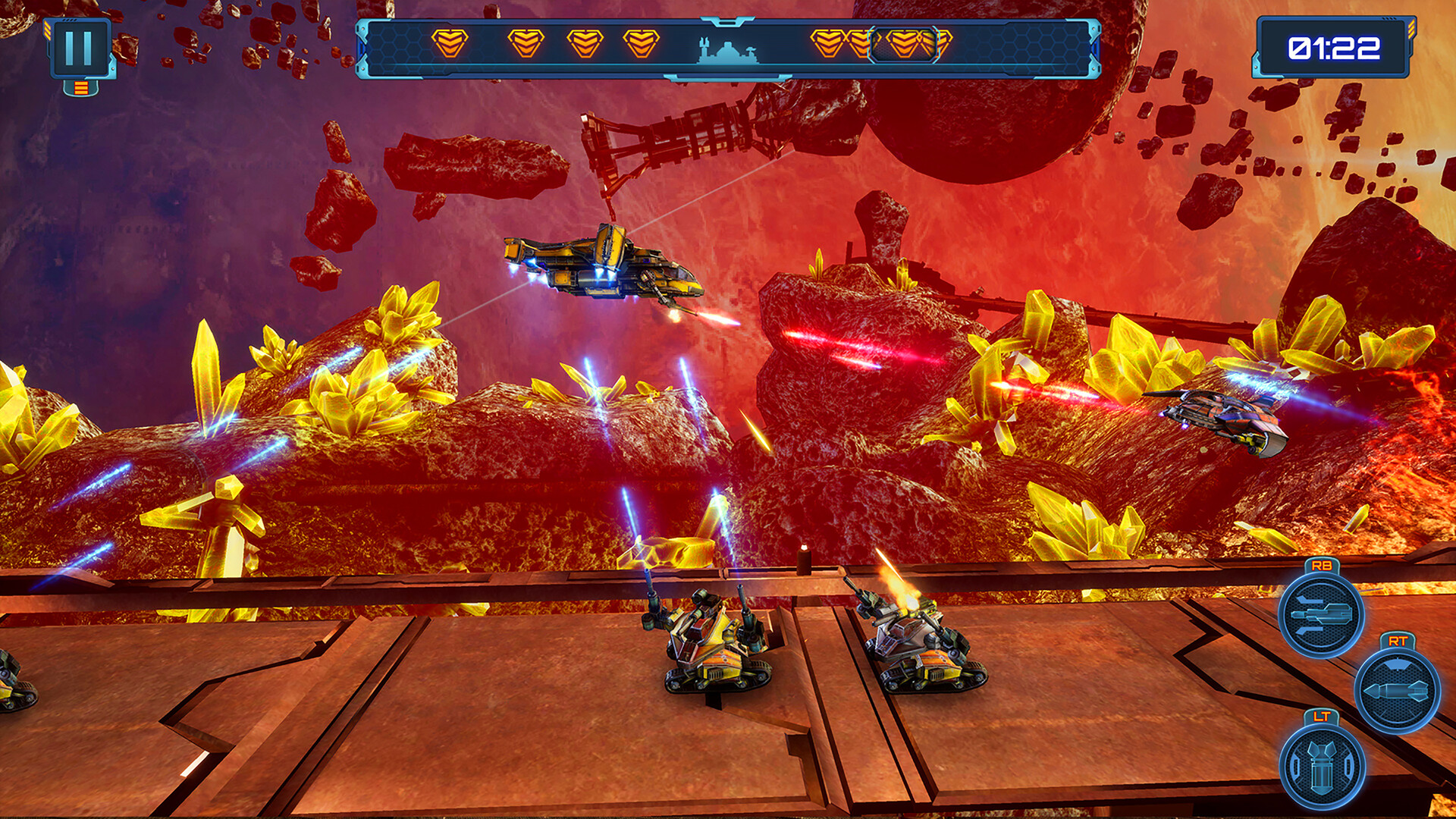 Red Siren: Space Defense screenshot #15