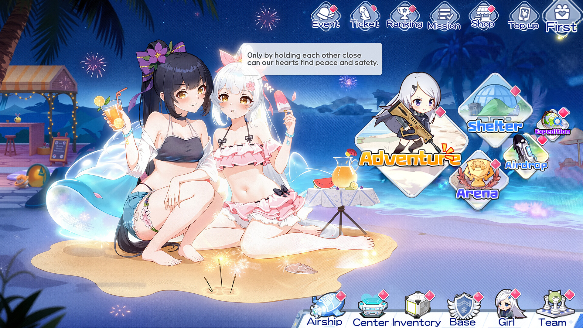 Goddess of Fate: Waifu RPG screenshot #1