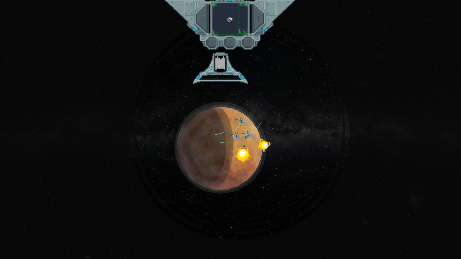 Battle Among Stars - Alien War screenshot #4