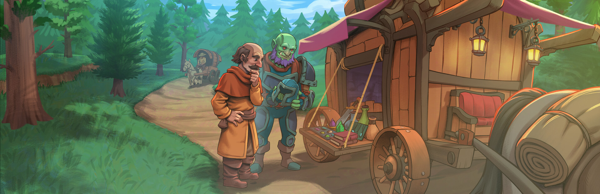 Roads & Riches: Traveling Merchant Simulator