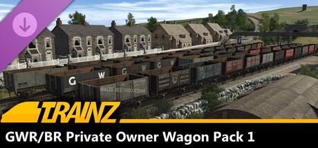 Trainz Plus DLC - GWR/BR Private Owner Wagon Pack 1