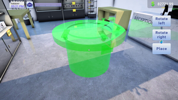 Screenshot of Electronics Store Simulator