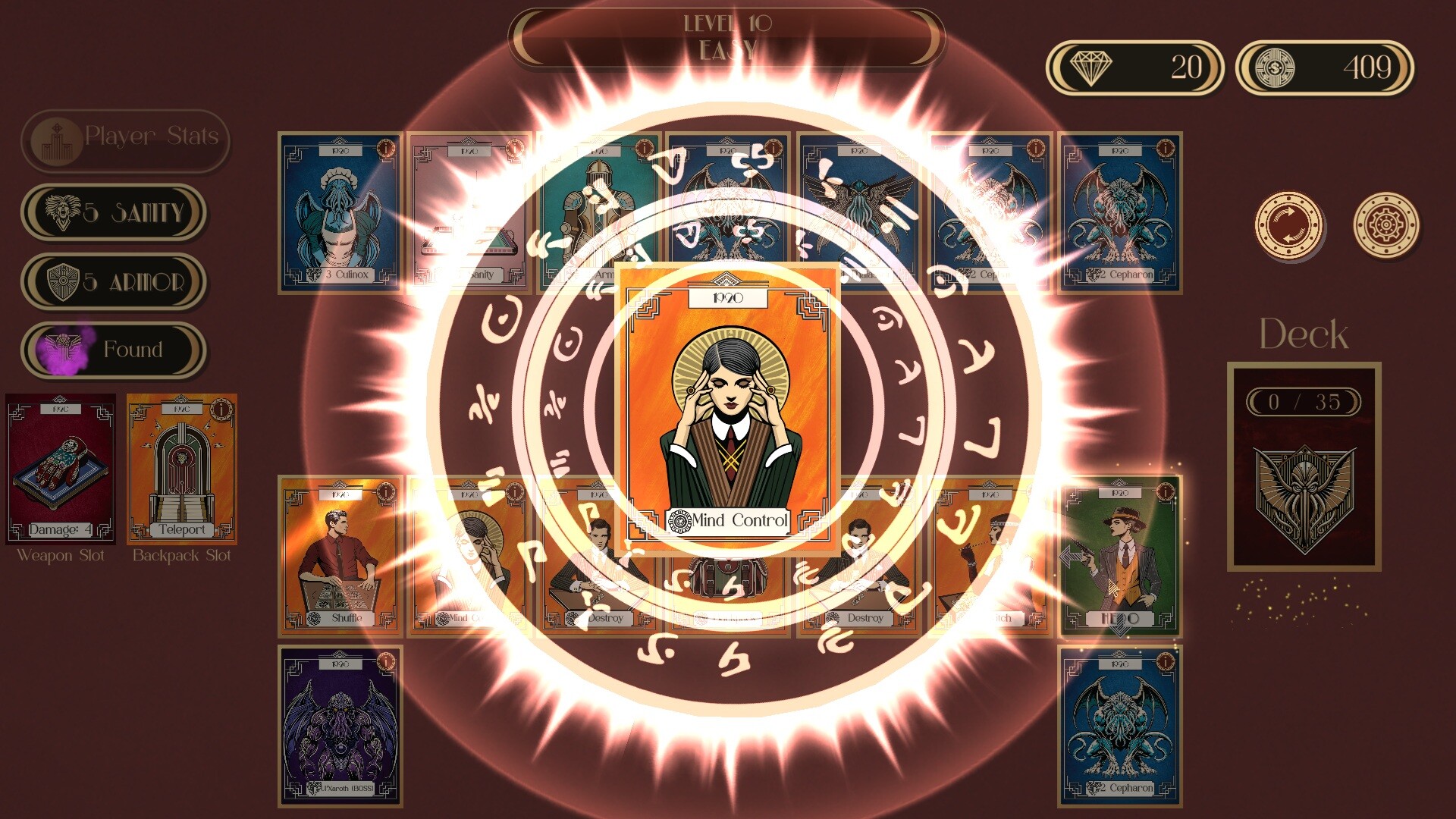 Cthulhu 1920 screenshot #2