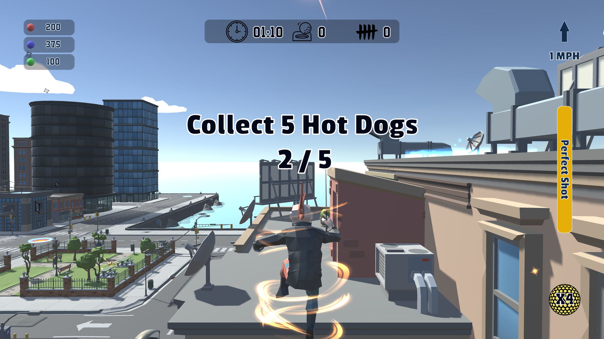 Urban Golf: Hot Dog Edition screenshot #3