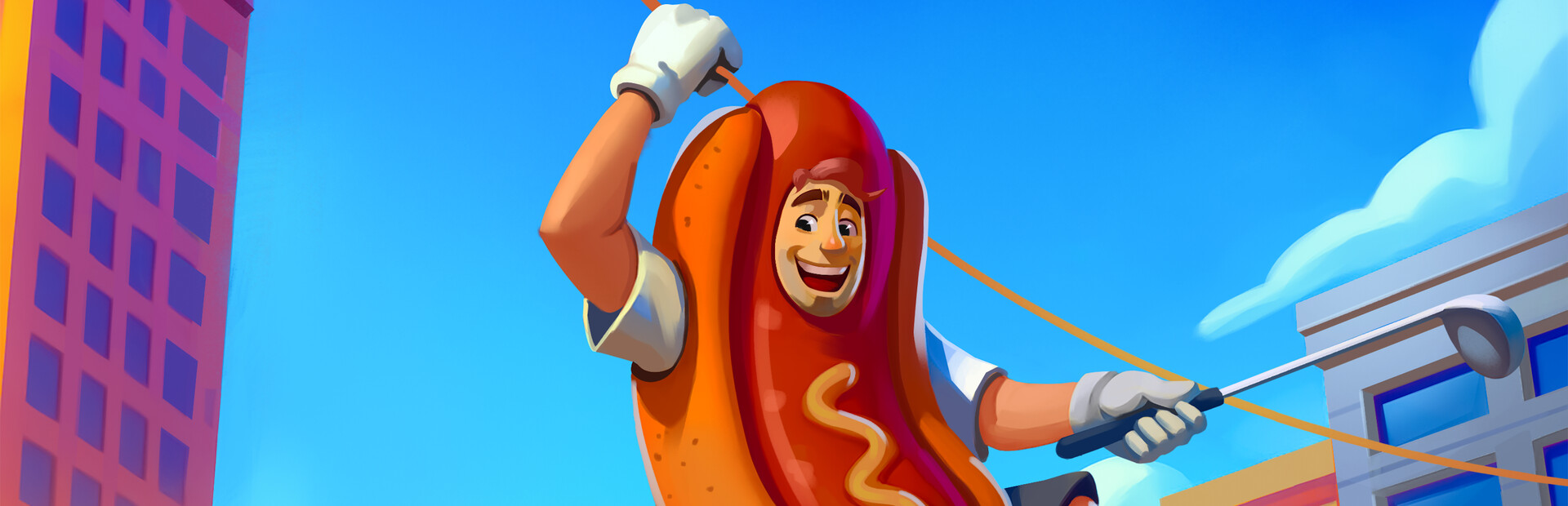 Urban Golf: Hot Dog Edition