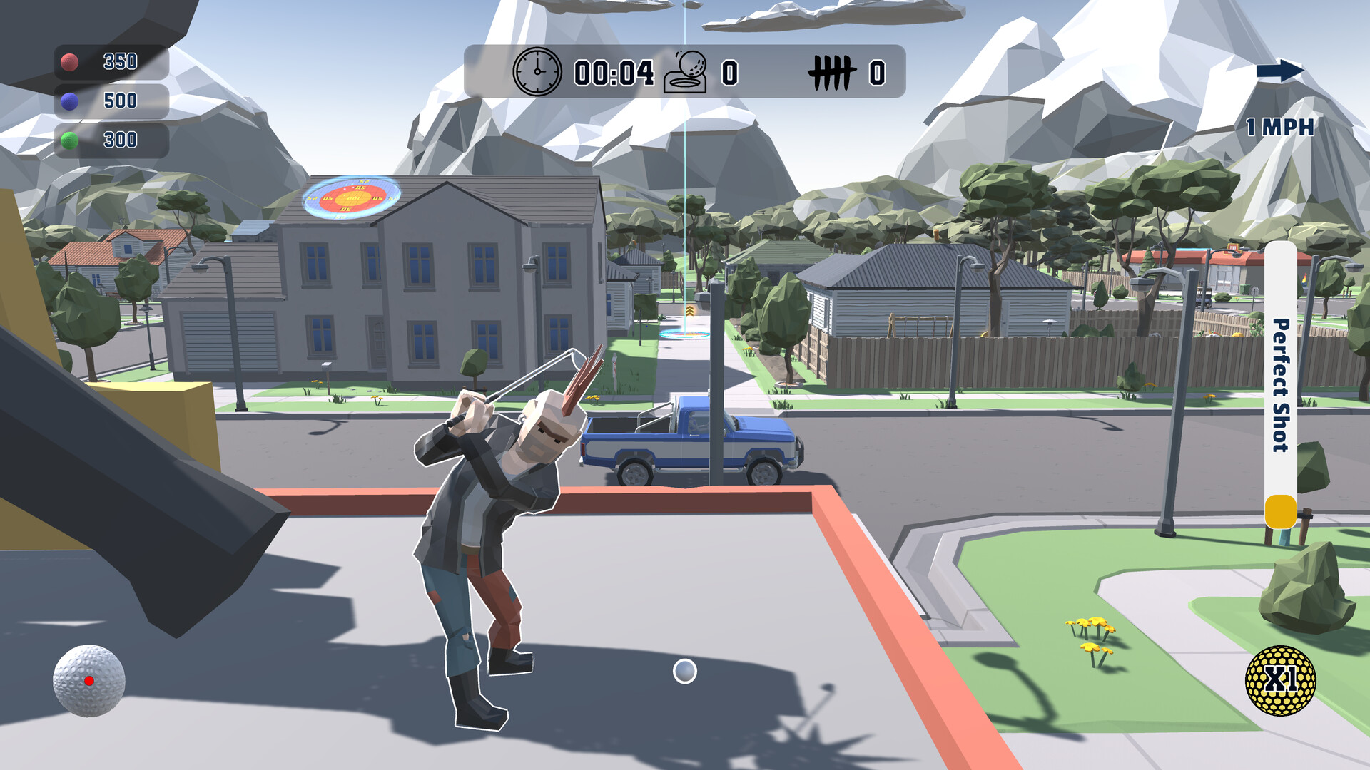 Urban Golf: Hot Dog Edition screenshot #1