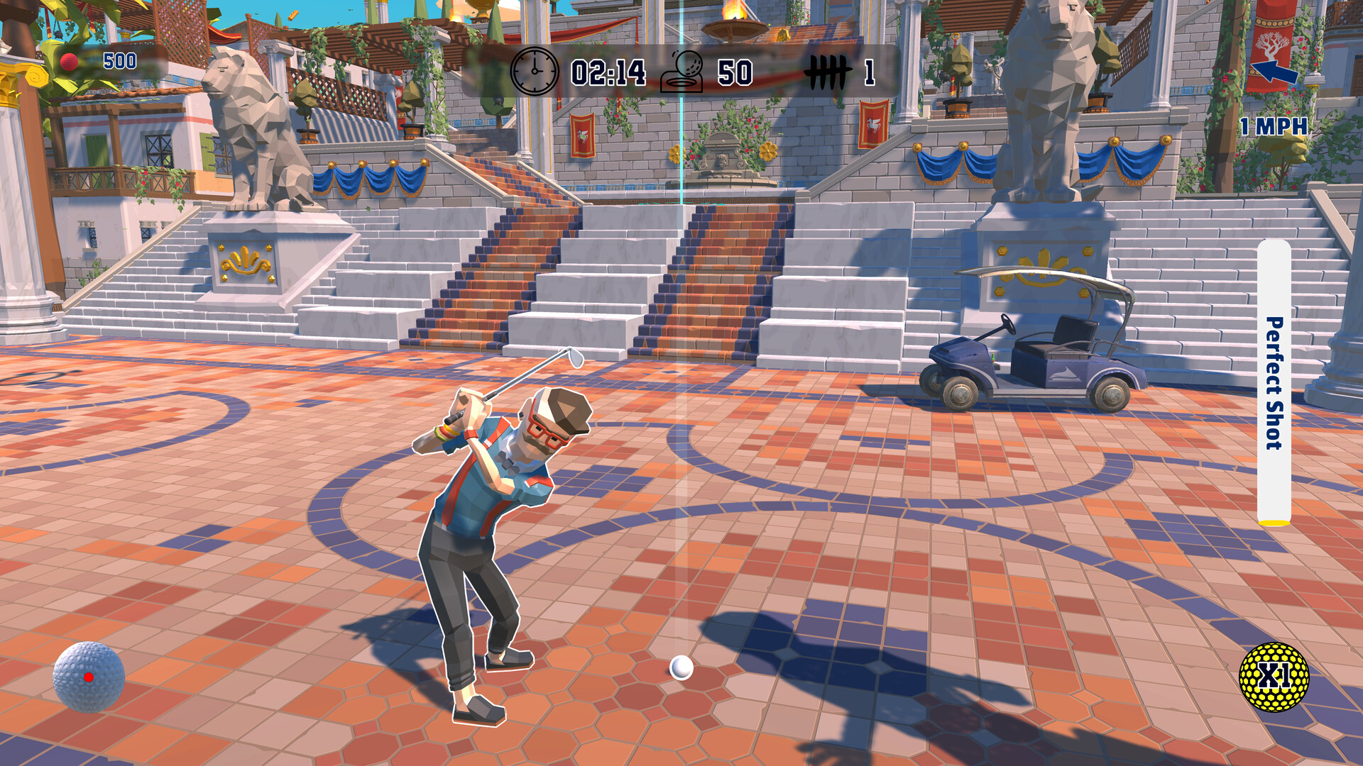 Urban Golf: Hot Dog Edition screenshot 4