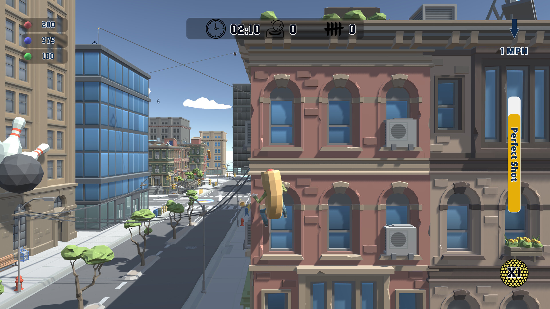 Urban Golf: Hot Dog Edition screenshot #2