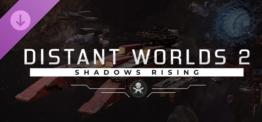 Distant Worlds 2: Shadows Rising cover art