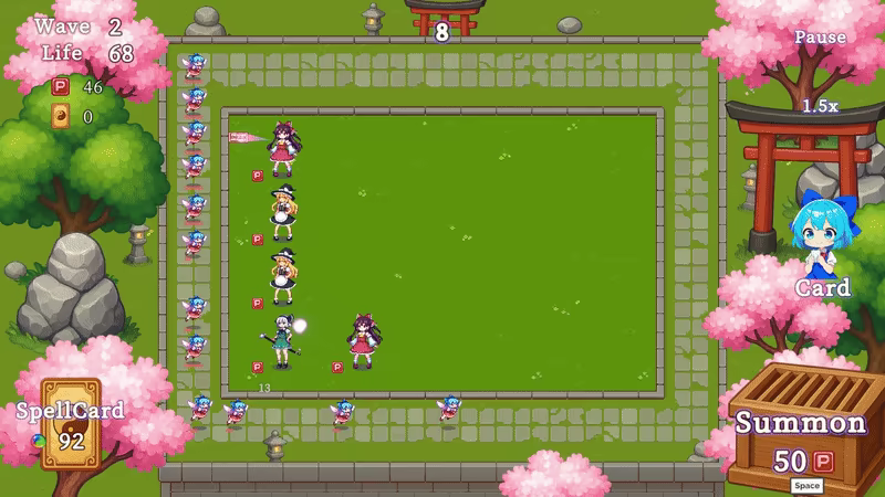 Touhou Random Tower Defense video 2