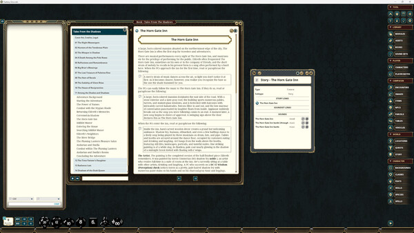Fantasy Grounds - Tales From the Shadows - Syrinscape Sound Link Pack