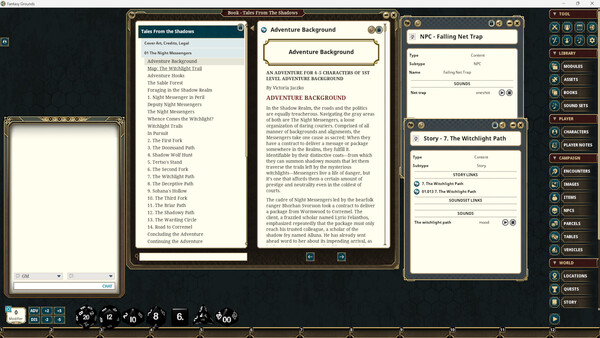 Fantasy Grounds - Tales From the Shadows - Syrinscape Sound Link Pack