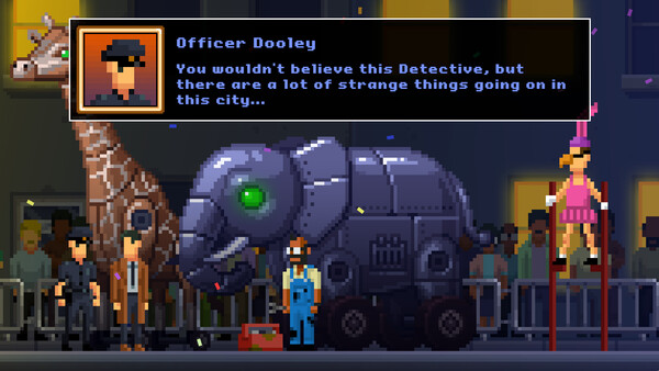 The Darkside Detective: Backside of the Moon 遊戲截圖 1
