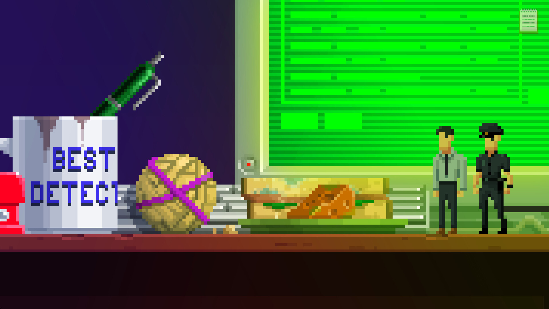 Скриншот игры The Darkside Detective: Backside of the Moon - 2