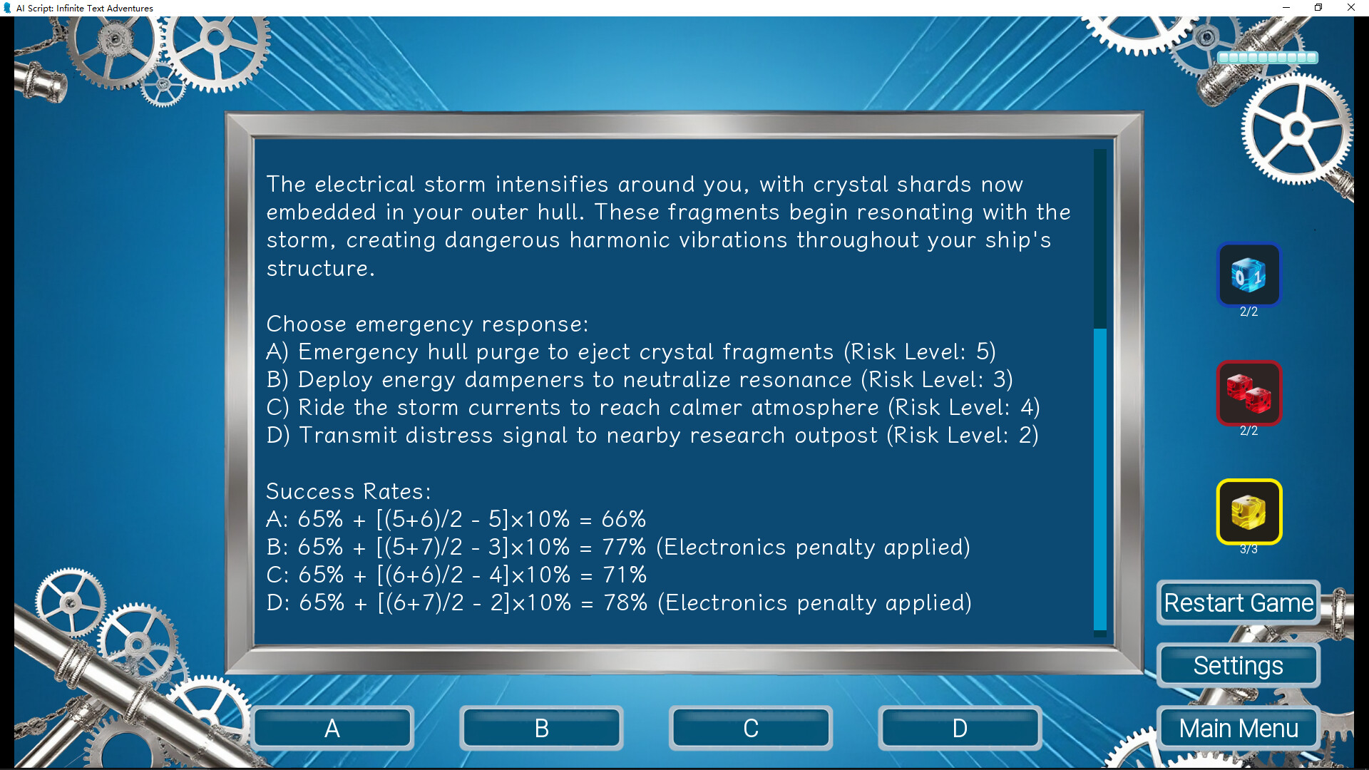 AI Script: Infinite Text Adventures screenshot #7