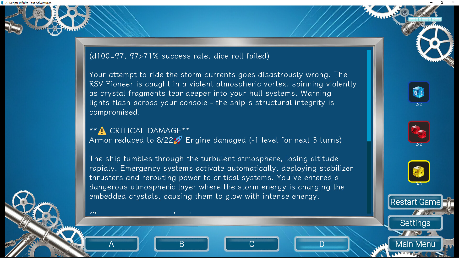 AI Script: Infinite Text Adventures screenshot #8