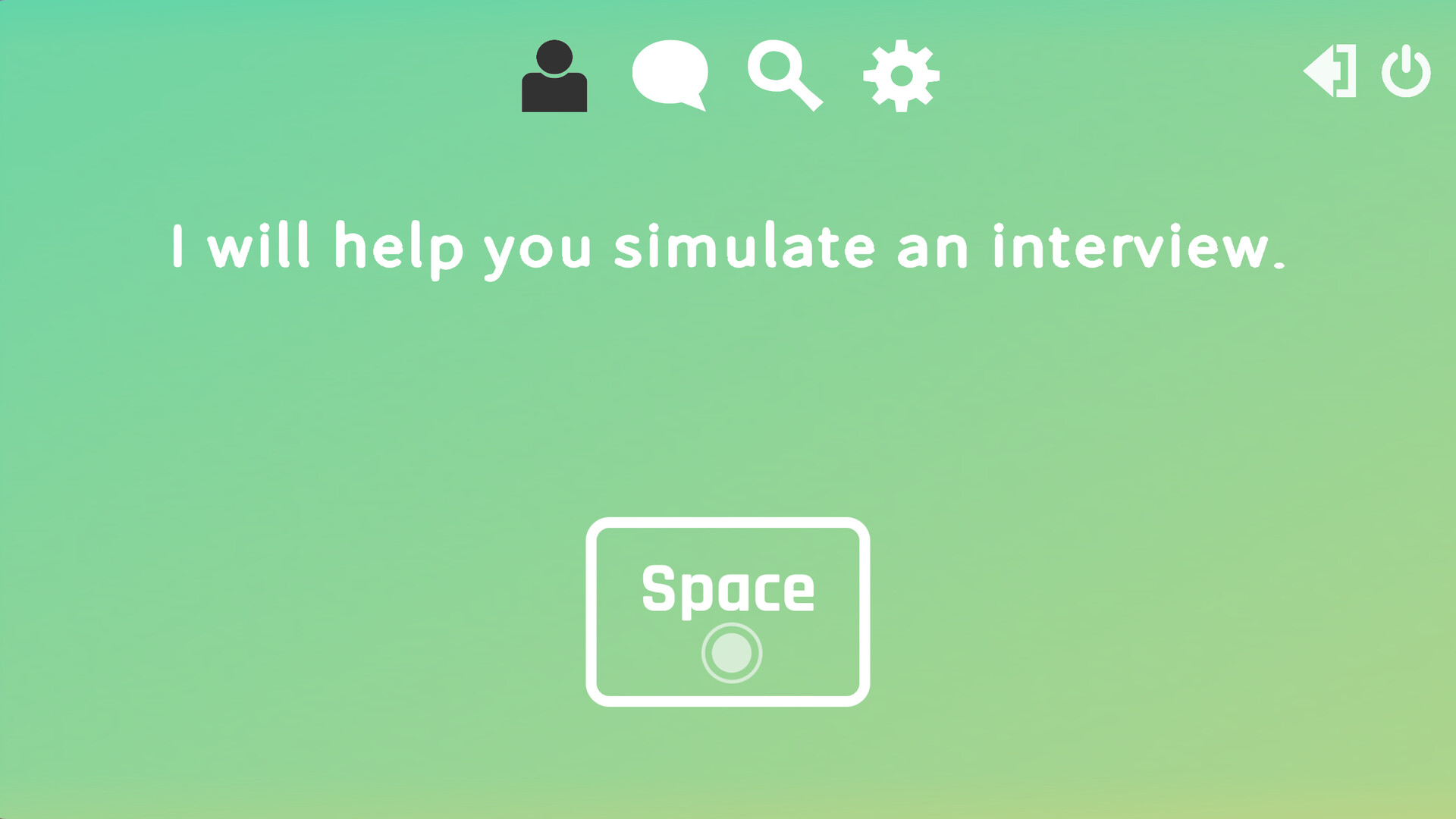Interview Simulator screenshot 1