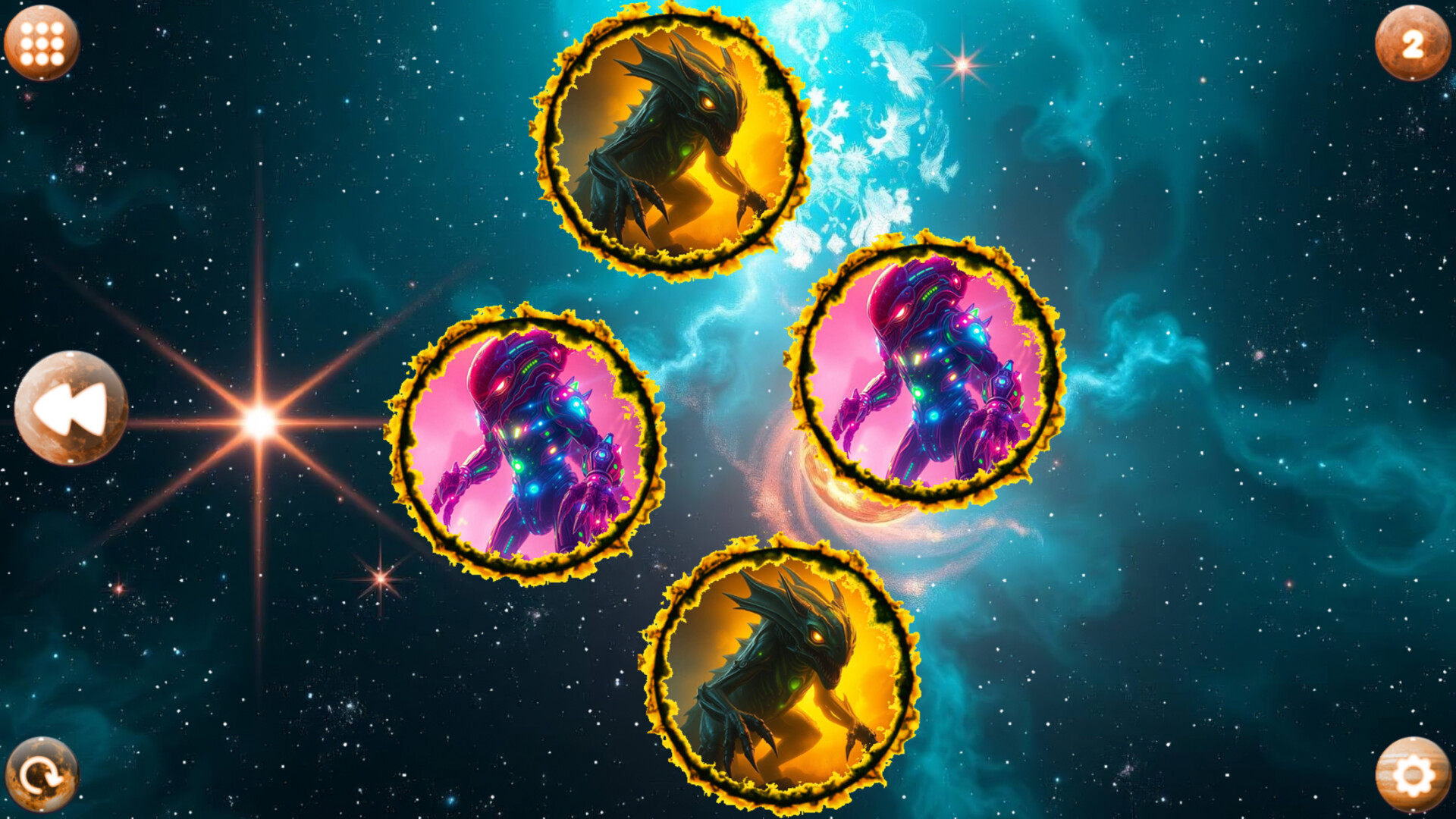 Space Memory: Monsters Featured Screenshot #1