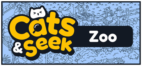 Cats and Seek: Zoo Banner