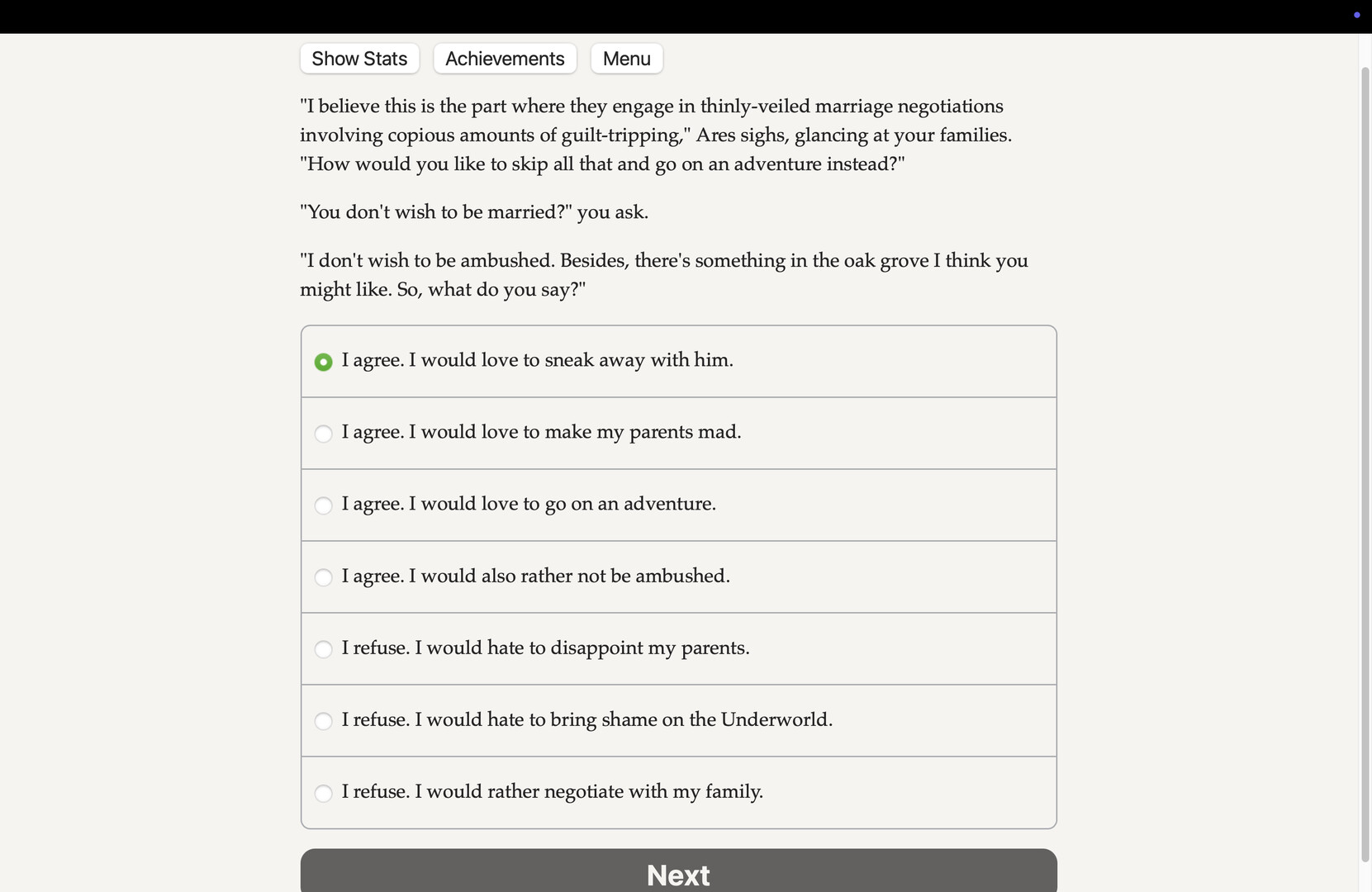 Hearts in Hades: Divine Passion screenshot #5