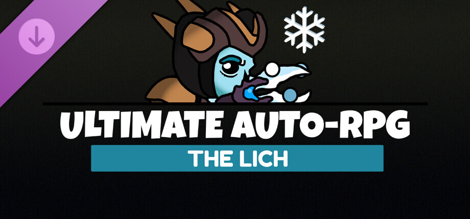 Ultimate Auto-RPG - The Lich cover art