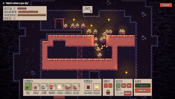 Pit Pioneers game for Linux 1