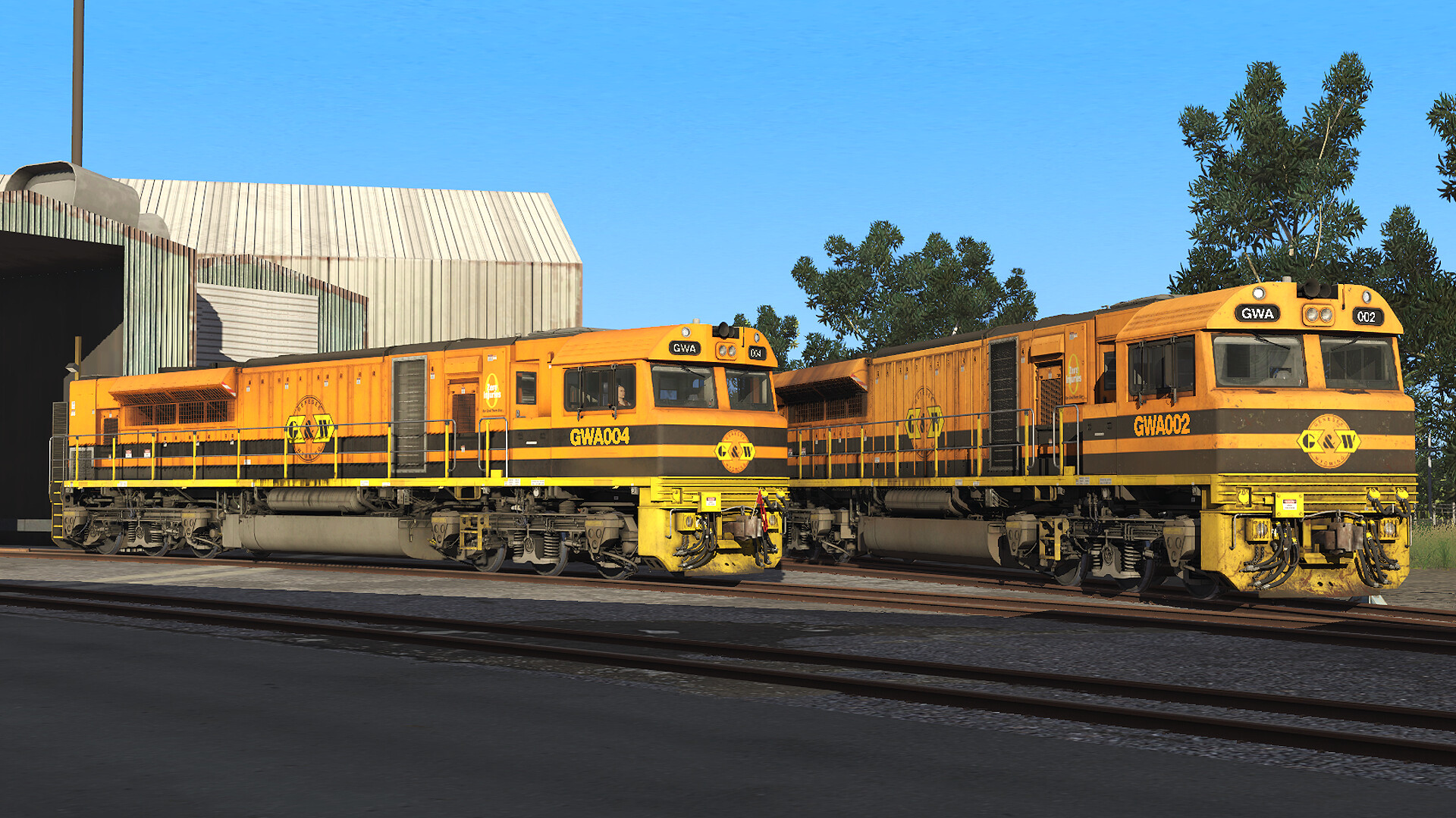 #1. Trainz 2022 DLC - GT46C-ACe G1 - GWA / ORA / Aurizon (Steam) โดย: N3V Games