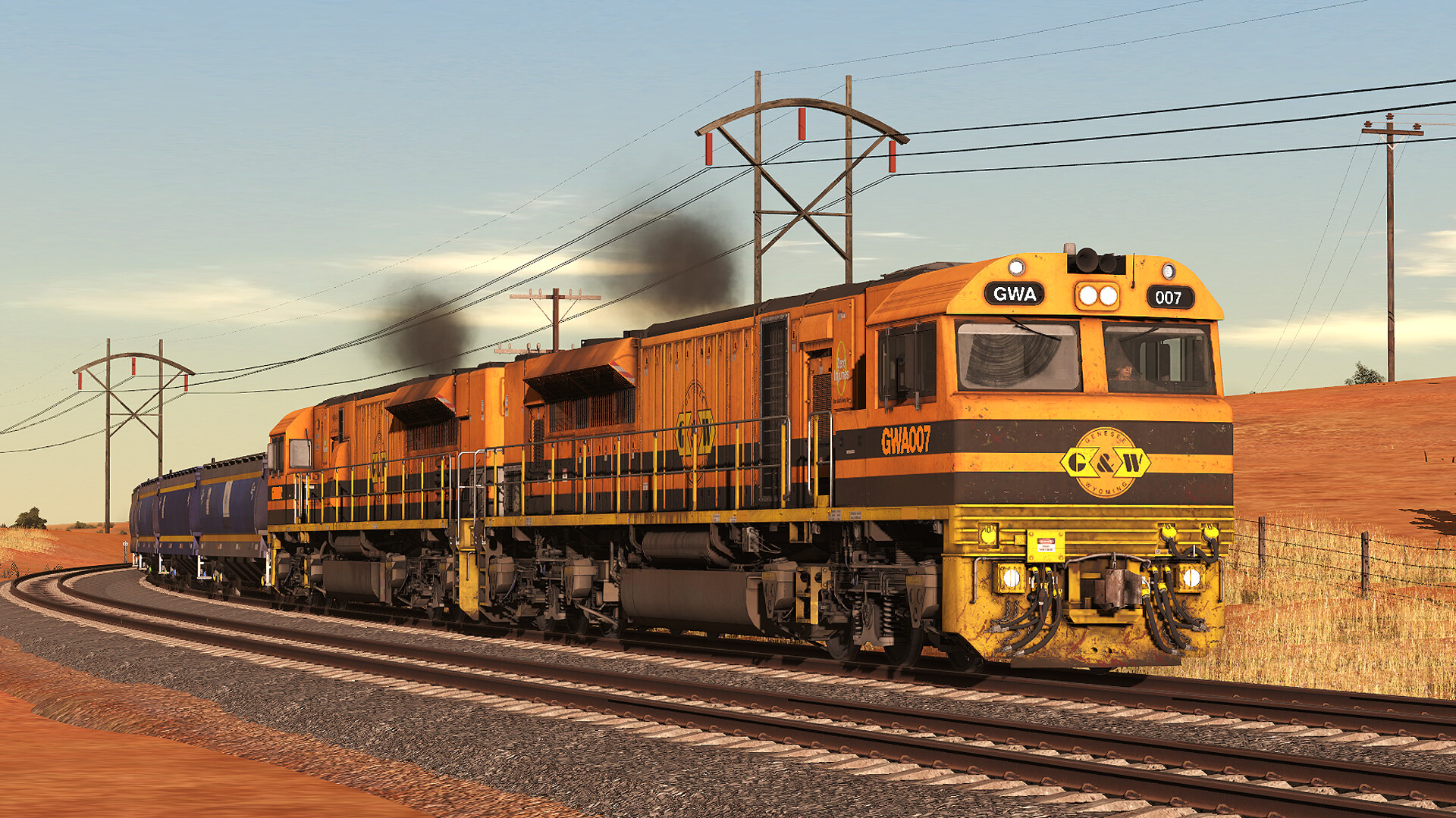 #6. Trainz 2022 DLC - GT46C-ACe G1 - GWA / ORA / Aurizon (Steam) โดย: N3V Games