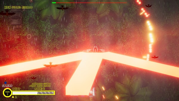 Screenshot of Astro Fighters 2 gameplay showing in-action mechanics