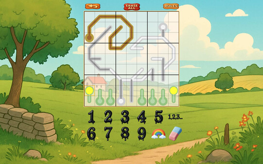 Скриншот из Mr Toffee's Slow-Thermo Sudoku Puzzles