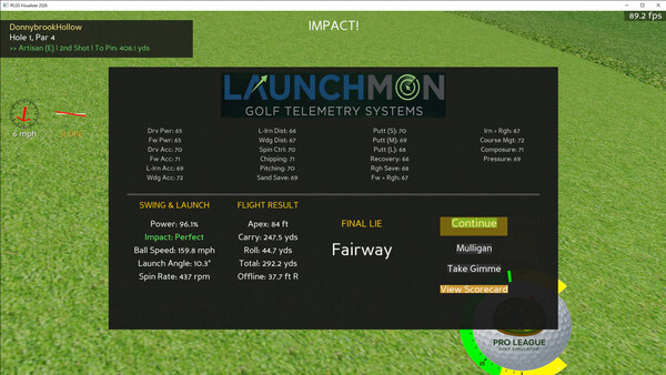 Pro League Golf Simulator screenshot 3