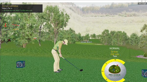 Pro League Golf Simulator screenshot 2