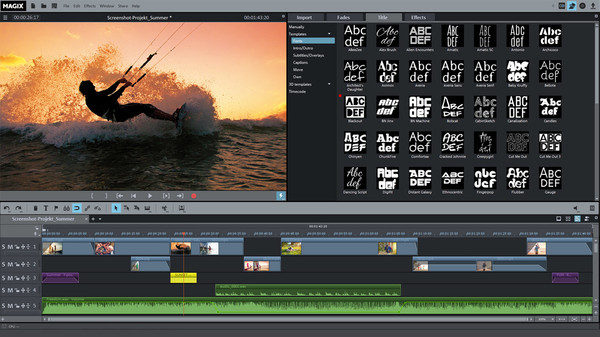 MAGIX Movie Edit Pro 2016 Plus screenshot 4