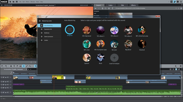 MAGIX Movie Edit Pro 2016 Plus screenshot 5