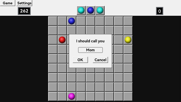 Screenshot of Lines: A Gift For Mom